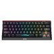 геймърска клавиатура Gaming Mechanical keyboard 61 keys TKL - KG962G - RED switches, RGB