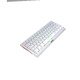 Gaming Mechanical keyboard 61 keys TKL Hecate 61R WH - KG962G White - RED switches, RGB Gaming Mechanical keyboard 61 keys TKL Hecate 61R WH - KG962G White - RED switches, RGB