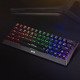 Wireless Gaming Mechanical keyboard Hecate 61WR Black - KG962W-R - Bluetooth 5.0, 63 keys Wireless Gaming Mechanical keyboard Hecate 61WR Black - KG962W-R - Bluetooth 5.0, 63 keys