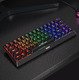 Wireless Gaming Mechanical keyboard Hecate 61WR Black - KG962W-R - Bluetooth 5.0, 63 keys Wireless Gaming Mechanical keyboard Hecate 61WR Black - KG962W-R - Bluetooth 5.0, 63 keys