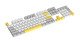 капачки за клавиатура Custom Keycap Set PBT, 104 keys, White, Yellow, Gray - MARVO-KP-04-YL капачки за клавиатура Custom Keycap Set PBT, 104 keys, White, Yellow, Gray - MARVO-KP-04-YL