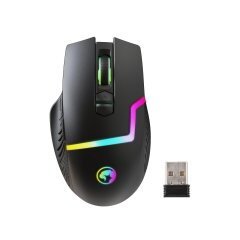 Wireless Gaming Mouse M728W - 4800dpi, rechargable, RGB Wireless Gaming Mouse M728W - 4800dpi, rechargable, RGB