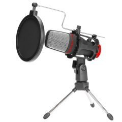 професионален студиен микрофон Professional Studio capacitor Streaming microphone - MARVO-MIC-02 професионален студиен микрофон Professional Studio capacitor Streaming microphone - MARVO-MIC-02