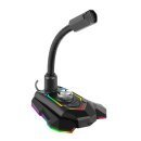 Геймърски микрофон Gaming USB Microphone - MIC-05 - USB, RGB