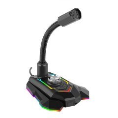 Геймърски микрофон Gaming USB Microphone - MIC-05 - USB, RGB Геймърски микрофон Gaming USB Microphone - MIC-05 - USB, RGB
