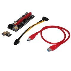 Mining Riser PCI Express 1x to 16x - 270uf - MAKKI-SR139-270 Mining Riser PCI Express 1x to 16x - 270uf - MAKKI-SR139-270