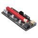 Mining Riser PCI Express 1x to 16x - 270uf - MAKKI-SR139-270