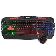 геймърски комплект Gaming COMBO Keyboard/Mouse backlight/multimedia - MK-803KIT