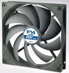 Вентилатор Arctic Fan F14 PWM PST CO - 140mm 2Ball 550-1350rpm Вентилатор Arctic Fan F14 PWM PST CO - 140mm 2Ball 550-1350rpm