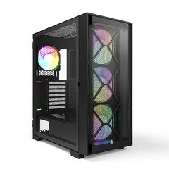 кутия AIR 1000 PREMIUM, Mid-tower Case, TG, 2 Front Panels, 4x120mm ARGB Fans, Black кутия AIR 1000 PREMIUM, Mid-tower Case, TG, 2 Front Panels, 4x120mm ARGB Fans, Black