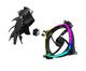 AX120 PWM, Fan 120mm, ARGB, Black AX120 PWM, Fan 120mm, ARGB, Black