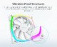 AX120 PWM, Fan 120mm, ARGB, White AX120 PWM, Fan 120mm, ARGB, White