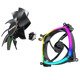 AX140 PWM, Fan 140mm, ARGB, Black AX140 PWM, Fan 140mm, ARGB, Black