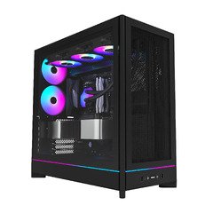 Case ATX - HS01 PRO (B) - 5 x 120 mm ARGB Fans, USB-C, Black Case ATX - HS01 PRO (B) - 5 x 120 mm ARGB Fans, USB-C, Black