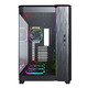 KING 95 Pro, Dual Chamber Mid-tower Case, 6 ARGB Fans, 2 Front Panels, Black KING 95 Pro, Dual Chamber Mid-tower Case, 6 ARGB Fans, 2 Front Panels, Black