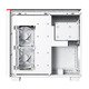 KING 95 Pro, Dual Chamber Mid-tower Case, 6 ARGB Fans, 2 Front Panels, White KING 95 Pro, Dual Chamber Mid-tower Case, 6 ARGB Fans, 2 Front Panels, White