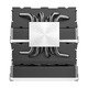 охладител METAL DT24 PREMIUM, CPU Cooler, 270W TDP, Dual Tower, ARGB, Black охладител METAL DT24 PREMIUM, CPU Cooler, 270W TDP, Dual Tower, ARGB, Black