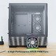 кутия SKY TWO, Mid-tower Case, TG, 4x120mm ARGB Fans, Black кутия SKY TWO, Mid-tower Case, TG, 4x120mm ARGB Fans, Black