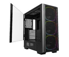 SKY TWO GX, Mid-tower Case, TG, 3x140mm ARGB Fans, Black SKY TWO GX, Mid-tower Case, TG, 3x140mm ARGB Fans, Black