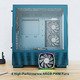 SKY TWO, Mid-tower Case, TG, 4x120mm ARGB Fans, Morocco Blue SKY TWO, Mid-tower Case, TG, 4x120mm ARGB Fans, Morocco Blue