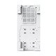 SKY TWO, Mid-tower Case, TG, 4x120mm ARGB Fans, White SKY TWO, Mid-tower Case, TG, 4x120mm ARGB Fans, White