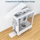 SKY TWO, Mid-tower Case, TG, 4x120mm ARGB Fans, White SKY TWO, Mid-tower Case, TG, 4x120mm ARGB Fans, White