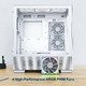 SKY TWO, Mid-tower Case, TG, 4x120mm ARGB Fans, White SKY TWO, Mid-tower Case, TG, 4x120mm ARGB Fans, White