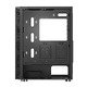 X3 GLASS, Mid-tower Case, TG, 6 fixed RGB Fans, Black X3 GLASS, Mid-tower Case, TG, 6 fixed RGB Fans, Black