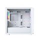 Case mATX - X5M (W) - 4 x 120 mm A-RGB, USB-C Case mATX - X5M (W) - 4 x 120 mm A-RGB, USB-C