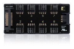 Fan Hub - 8 port PWM with SATA Power 5V/12V - NA-FH1 Fan Hub - 8 port PWM with SATA Power 5V/12V - NA-FH1