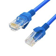 Кабел LAN UTP Cat5e Patch Cable - NP511B-BLUE-2m Кабел LAN UTP Cat5e Patch Cable - NP511B-BLUE-2m