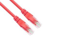 Кабел LAN UTP Cat5e Patch Cable - NP511B-RED-1m