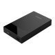 кутия за диск Storage - Case - 3.5 inch, USB3.0, Built-in Power adapter, UASP, black - 3599U3