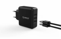 Smart Charger 220V - 15W 3 port black - WHC-3U Smart Charger 220V - 15W 3 port black - WHC-3U