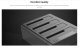 Storage - HDD/SSD Dock/Duplicator - 4x 2.5 and 3.5 inch USB3.0, black - 6648US3-C Storage - HDD/SSD Dock/Duplicator - 4x 2.5 and 3.5 inch USB3.0, black - 6648US3-C