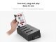Storage - HDD/SSD Dock/Duplicator - 4x 2.5 and 3.5 inch USB3.0, black - 6648US3-C Storage - HDD/SSD Dock/Duplicator - 4x 2.5 and 3.5 inch USB3.0, black - 6648US3-C