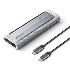 Storage - Case - M.2 NVMe/SATA M/B key - USB3.1 Type-C, Silicone Protective Case, 10Gbps - AXM2S-G2-GY-BP Storage - Case - M.2 NVMe/SATA M/B key - USB3.1 Type-C, Silicone Protective Case, 10Gbps - AXM2S-G2-GY-BP