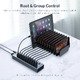 USB3.0 HUB 7 port with Power Adapter, On/Off buttons, Aluminium - BT2U3-7AB-EU-GY USB3.0 HUB 7 port with Power Adapter, On/Off buttons, Aluminium - BT2U3-7AB-EU-GY