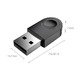 Bluetooth 5.0 USB adapter, black - BTA-608-BK Bluetooth 5.0 USB adapter, black - BTA-608-BK