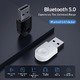 Bluetooth 5.0 USB adapter, black - BTA-608-BK Bluetooth 5.0 USB adapter, black - BTA-608-BK