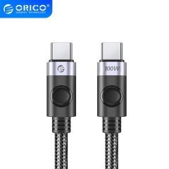 кабел Cable USB C-to-C PD 100W Charging 1.0m Black - C2CZ-BK-10 кабел Cable USB C-to-C PD 100W Charging 1.0m Black - C2CZ-BK-10