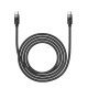 кабел Cable USB C-to-C PD 100W Charging 1.0m Black - C2CZ-BK-10