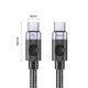 кабел Cable USB C-to-C PD 100W Charging 0.5m Black - C2CZ-BK-05 кабел Cable USB C-to-C PD 100W Charging 0.5m Black - C2CZ-BK-05