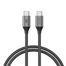 Cable USB C-to-C PD 100W Charging 1.0m Black - CDX-100CC-BK