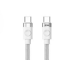 Cable USB C-to-C PD 60W Charging 1.0m White - CDX-60CC-WH