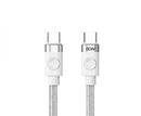 кабел Cable USB C-to-C PD 60W Charging 1.0m White - CDX-60CC-WH