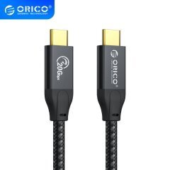 Cable USB 3.2 Gen2x2 - Type-C to Type-C PD100W 20Gbps 1.0m Black - CM32-10-BK Cable USB 3.2 Gen2x2 - Type-C to Type-C PD100W 20Gbps 1.0m Black - CM32-10-BK