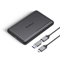 Storage - Case - 2.5 inch USB-C/A Black - DDL25-C3-BK Storage - Case - 2.5 inch USB-C/A Black - DDL25-C3-BK