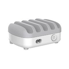 зарядна станция за мобилни устройства Charger Station 220V - 5 x USB 40W White - DUK-5P-EU-WH зарядна станция за мобилни устройства Charger Station 220V - 5 x USB 40W White - DUK-5P-EU-WH