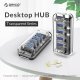 хъб USB3.0 HUB 4 port Transparent - F4U-U3-CR хъб USB3.0 HUB 4 port Transparent - F4U-U3-CR